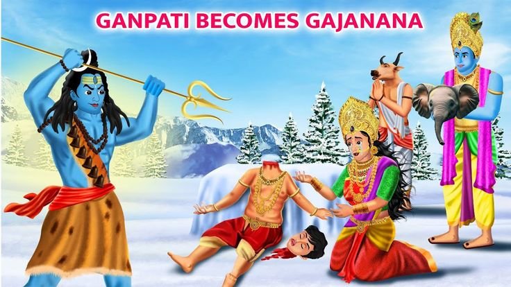 The Birth of Lord Ganesha ba225ac625b185a7e5ceec8ab5a78220